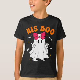 Boo & boo funny matching halloween couples T-Shirt
