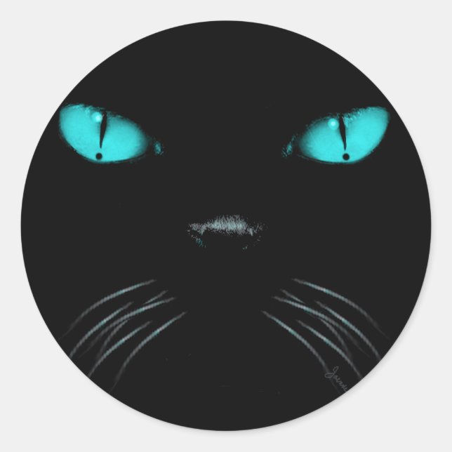 Boo - Aquamarine Sticker (Front)