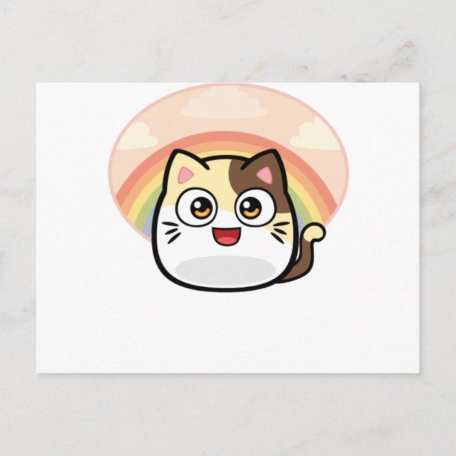 Boo as Cat Design Products Postcard (Front)