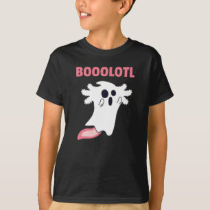 Boo Axolotl Lovers Cute Animals For Halloween T-Shirt