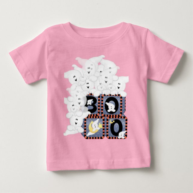Boo Baby Halloween Baby T-Shirt (Front)