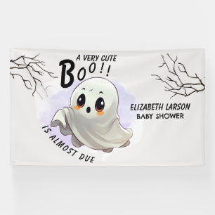 Boo Baby Shower Halloween themed Cute Party Banner