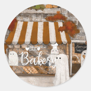 Boo Bakery Classic Round Sticker