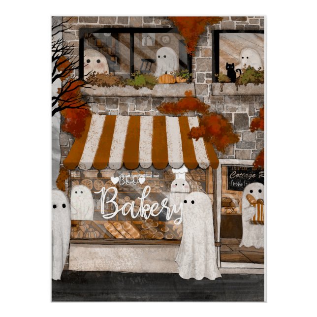 Boo Bakery Poster (Front)