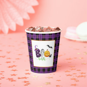 Boo-Bash Birthday Paper Cup - Halloween