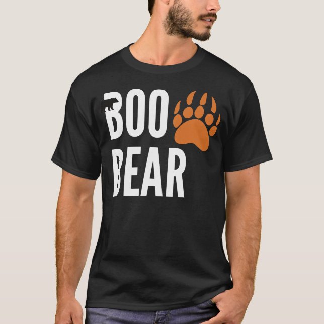 Boo Bear, LGBT Halloween, Bear Halloween, LGBT, sp T-Shirt (Front)