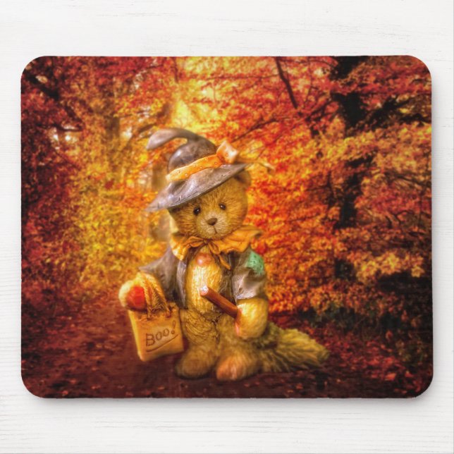 Boo Bear Mouse Pad (Front)