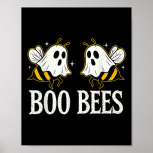 Boo Bees Couples Costume Funny For Adult Women Her Poster