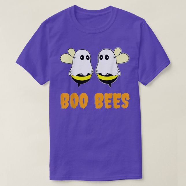 Boo Bees Couples Halloween Costume Fun  T-Shirt (Design Front)