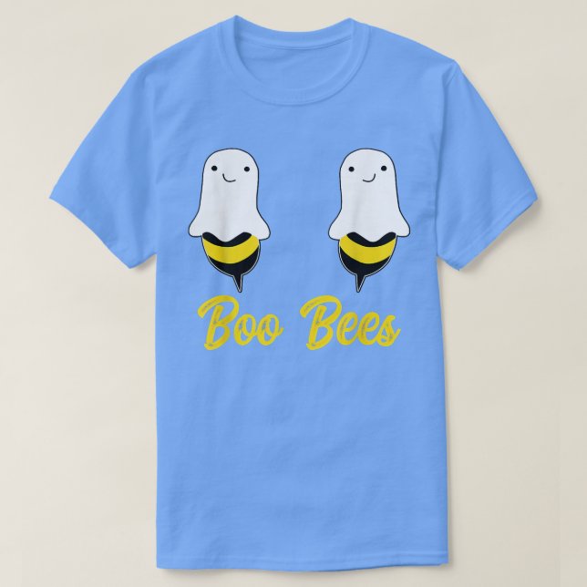 Boo Bees Couples Halloween Costume Funny Bees Tee  (Design Front)