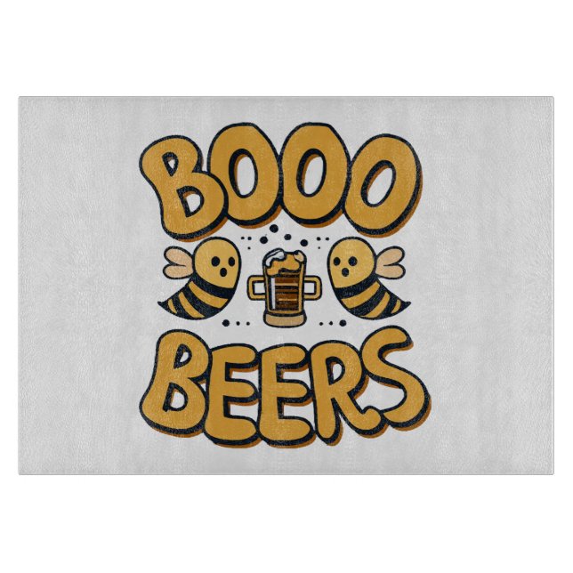 Boo Bees Cutting Board (Front)