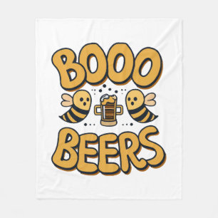 Boo Bees Fleece Blanket