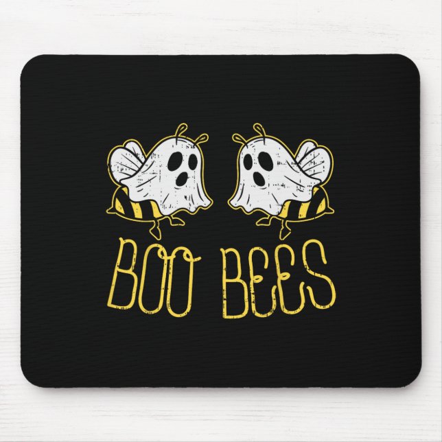 Boo Bees Fun Couples Halloween Costume For Adult H Mouse Pad (Front)