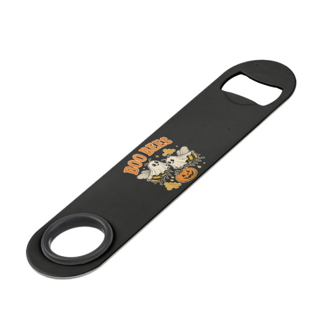 Boo Bees Funny Ghost Bee Pun Cute Halloween (Front Angled)