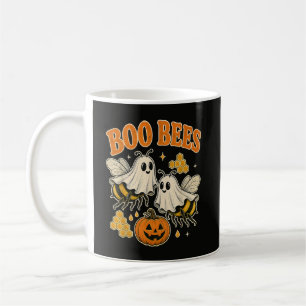 Boo Bees Funny Ghost Bee Pun Cute Halloween Coffee Mug