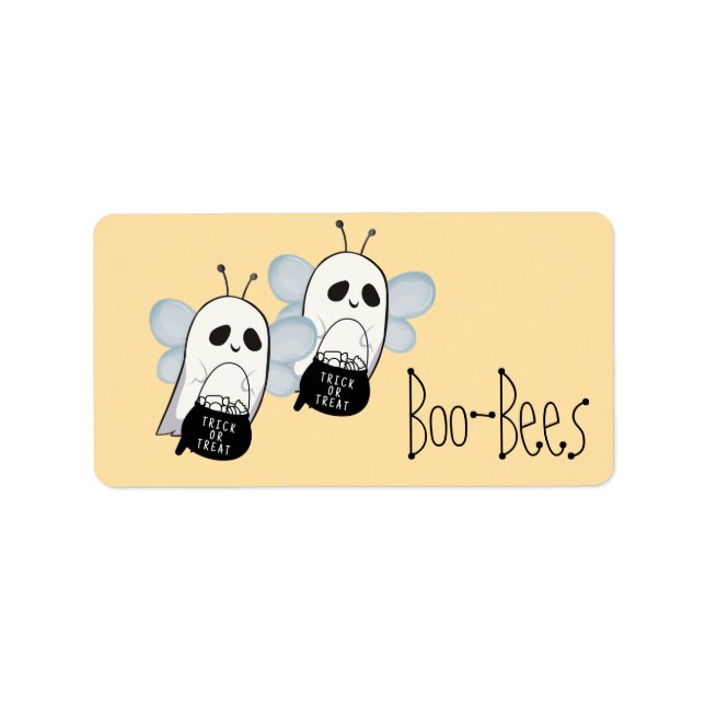 Boo-Bees Ghost  Label (Front)