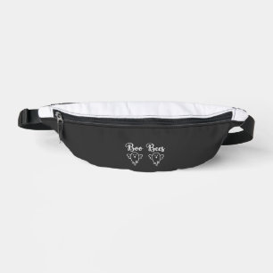 Boo Bees Halloween Ghost Design Bum Bags