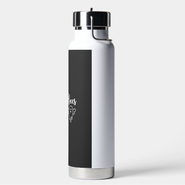 Boo Bees Halloween Ghost Design Water Bottle (Left)