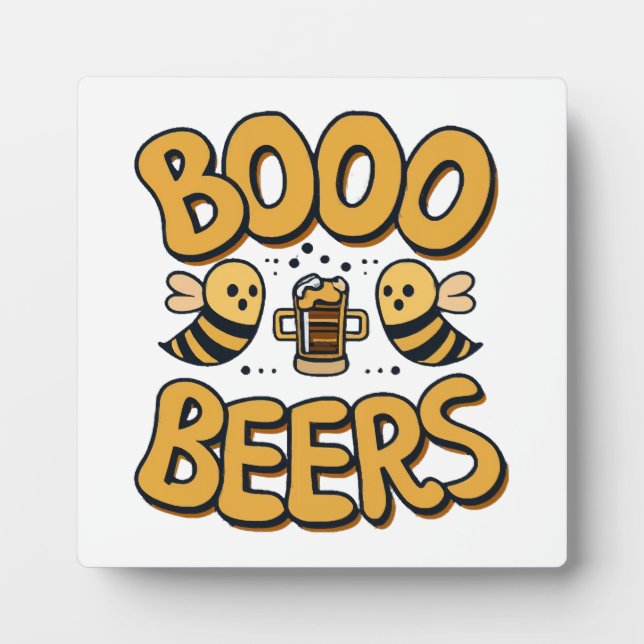 Boo Bees Plaque (Front)