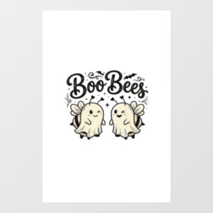 Boo Bees Vintage Halloween Ghost Bee Design_1