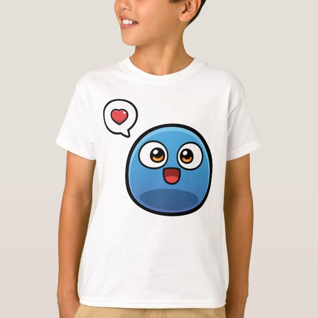 Boo Blue Products T-Shirt (Front)