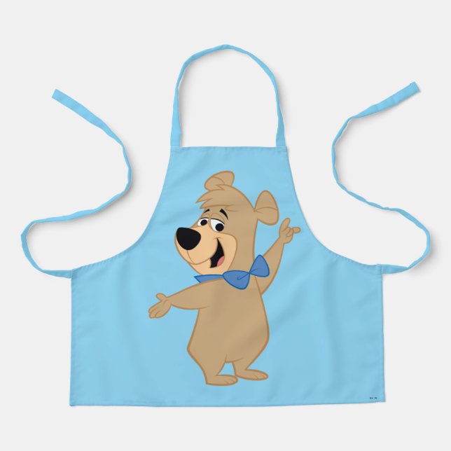 Boo-Boo Bear Arms Wide Apron (Front)