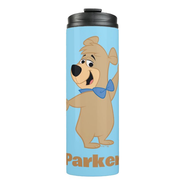 Boo-Boo Bear Arms Wide Thermal Tumbler (Front)
