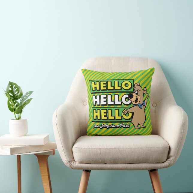 Boo-Boo Bear Hello Hello Hello From Jellystone Cushion (Chair)