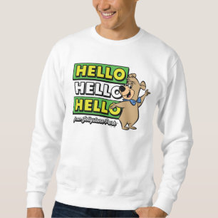 Boo-Boo Bear Hello Hello Hello From Jellystone Sweatshirt