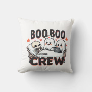 Boo Boo Crew Cute Halloween Nurse Ghosts Essential Cushion