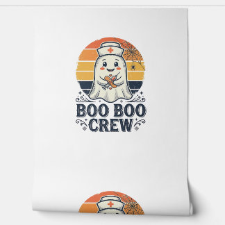 Boo Boo Crew Cute Nurse Ghost Halloween Shirt Desi Wallpaper
