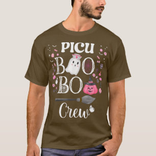 Boo Boo Crew ER NP RN LPN OP Nurse Halloween Party T-Shirt