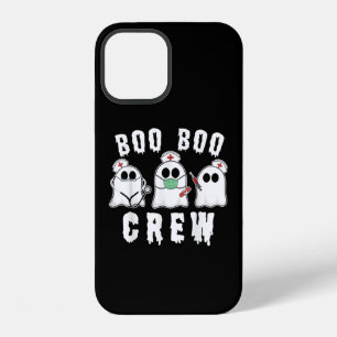 Boo Boo Crew Funny Nurse Ghost Costume Halloween iPhone 12 Case