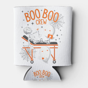 Boo Boo Crew Ghost Doctor Paramedic EMT Nurse Hall Can Cooler