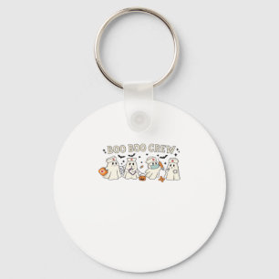 Boo Boo Crew Ghost Nurse Oversized T-Shirt Key Ring