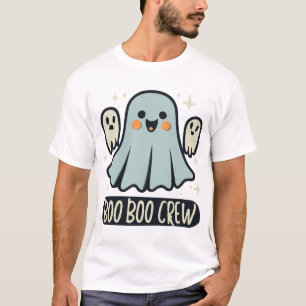 Boo Boo Crew Ghost Nurse Squad Halloween T-Shirt