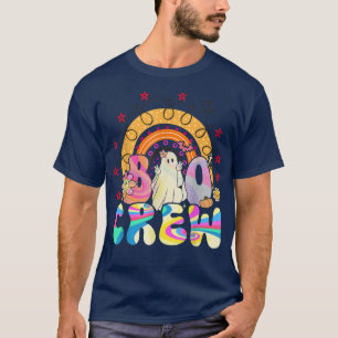 Boo boo crew groovy boo squad spooky halloween boo T-Shirt