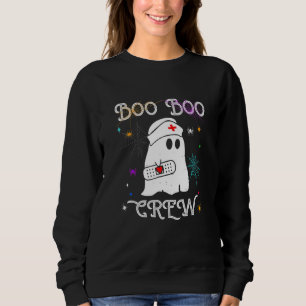 Boo Boo Crew Halloween Doctor Nurse Nursing Boo Gh Sweatshirt