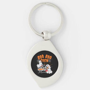 Boo Boo Crew Halloween Ghost Nurse Key Ring