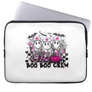Boo Boo Crew Halloween Nurse Classic T-Shirt Laptop Sleeve