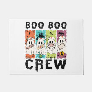 Boo Boo Crew Halloween Nurse Doormat