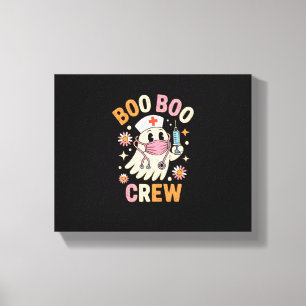 Boo Boo Crew Halloween Nurse Essential T-Shirt Canvas Print