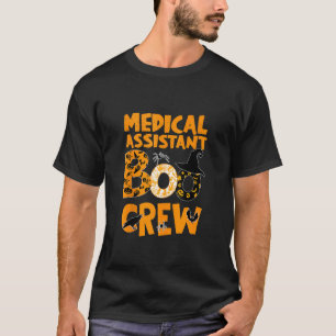 Boo Boo Crew Medical Assistant Halloween Ghost Cos T-Shirt