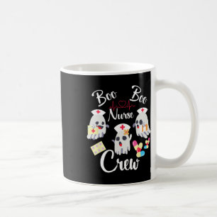 Boo Boo Crew Nurse Ghost Costume Funny Halloween G Coffee Mug