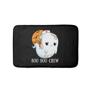 Boo Boo Crew Nurse Halloween Costume For Nurses RN Bath Mat