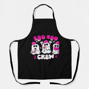 Boo Boo Crew Nurse Halloween Costume Ghost Breast  Apron