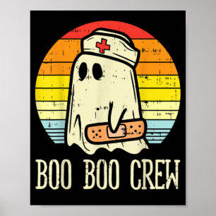 Boo Boo Crew Nurse Halloween For Nurses Poster