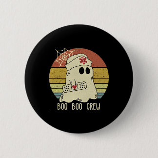 Boo Boo Crew Nurse Halloween Nurse For Women  6 Cm Round Badge