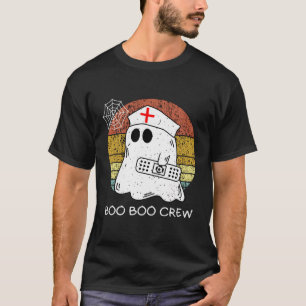Boo-Boo Crew Nurse Healthcare Halloween Party T-Shirt