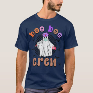 Boo Boo Crew Nurse Shirt Funny Ghost Women Hallowe